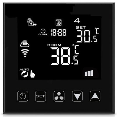 Termostat Fan Coil Kummerċjali